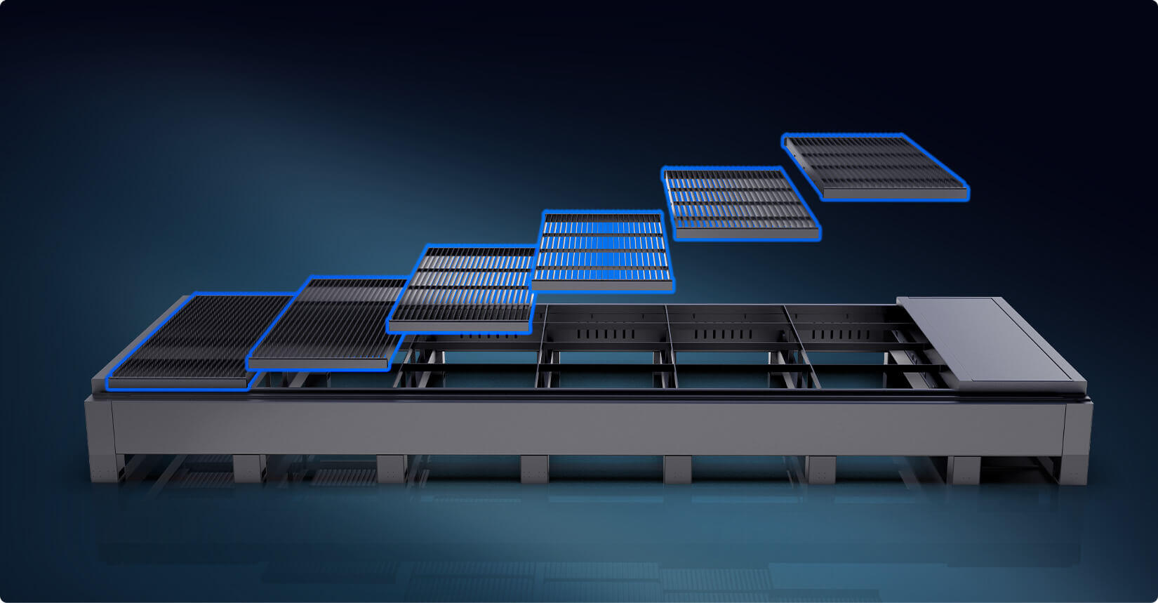 Modulární stolní deska 