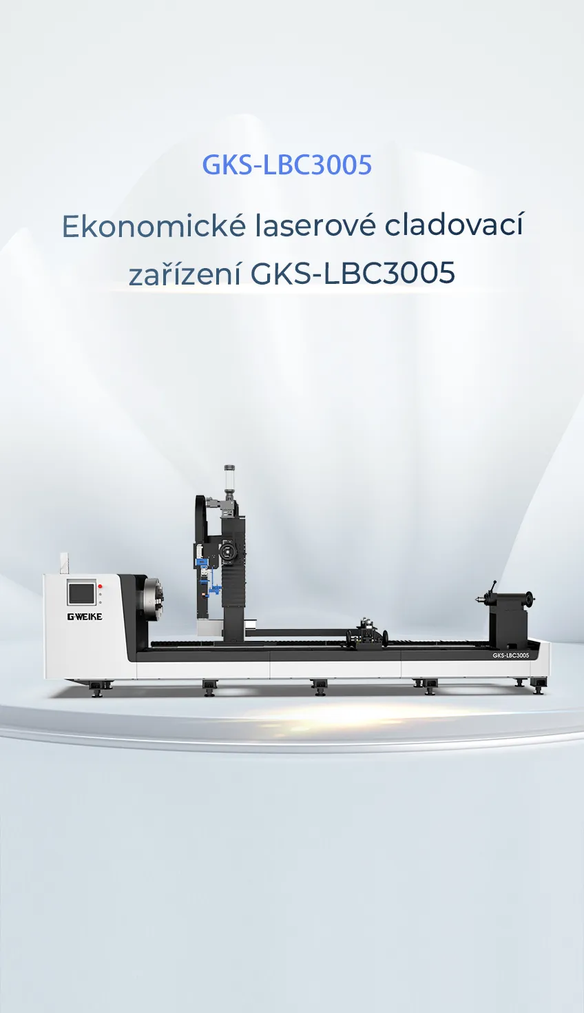 Ekonomické laserové cladovací zařízení GKS-LBC3005 